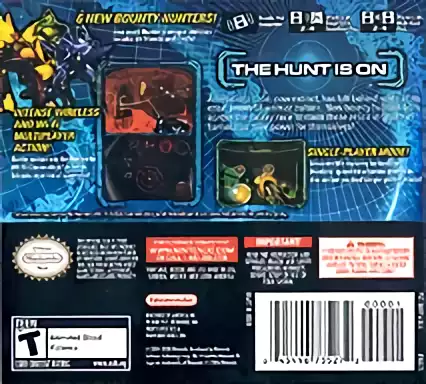 Image n° 2 - boxback : Metroid Prime Hunters